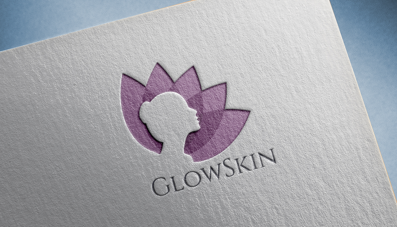 GlowSkin - Diseño de Logo